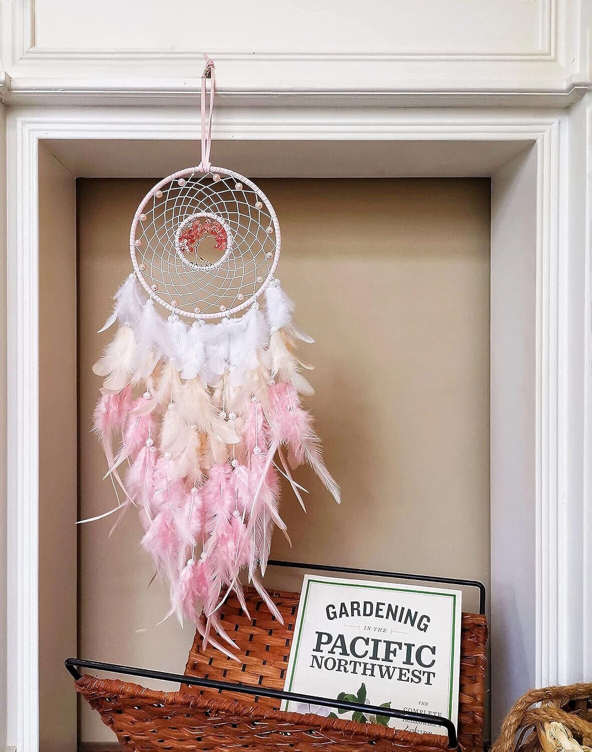 Tree of Life Handmade Dream Catcher Feather Hanging Dreamcatcher Home Wall Decor