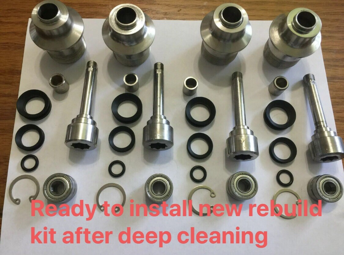 2 pieces Waring bearing 018386+V-seals REBUILD KIT for cb6 cb10 cb15 blender