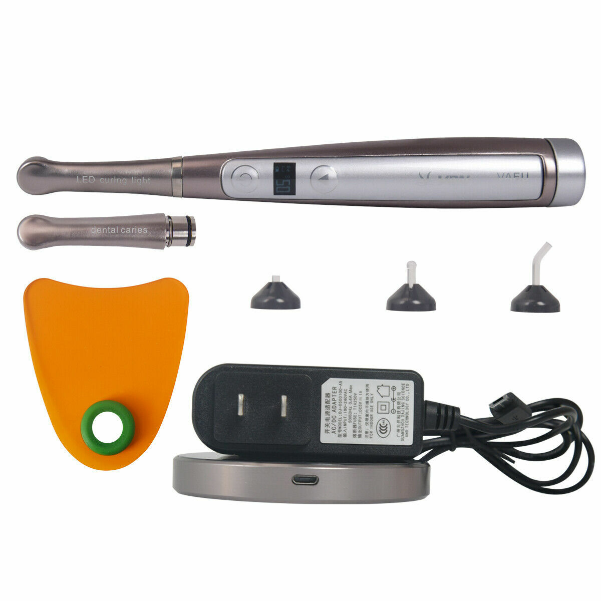VAFU Dental 1 Second LED Curing Light Caries Detection Wireless Charging USSTOCK