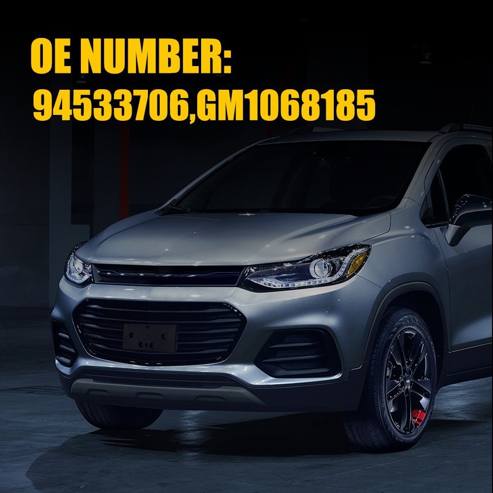 License Plate Bracket 94533706 For 2017-2022 Chevrolet Trax Front Textured Black