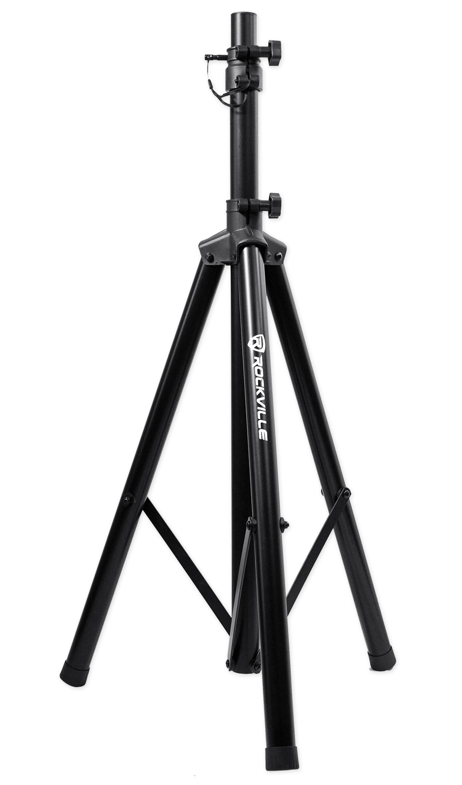 Rockville RVES05 Black Heavy Duty Tripod Pole-Mount DJ PA Speaker Stand