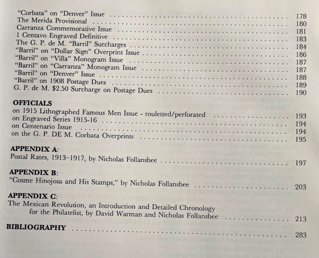 4-item lot Mexican Philately. Pulver Introduction, Maritime, Revolution British