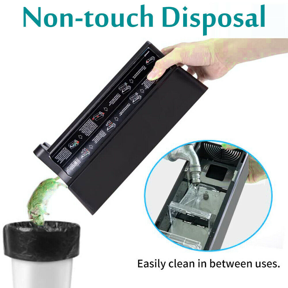 Electronic Mouse Trap Victor Control Rat Killer Pest Electric Rodent Zapper US