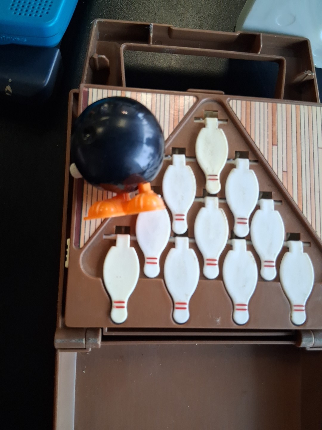 Vintage Tomy Strolling Bowling Game. Read Description.