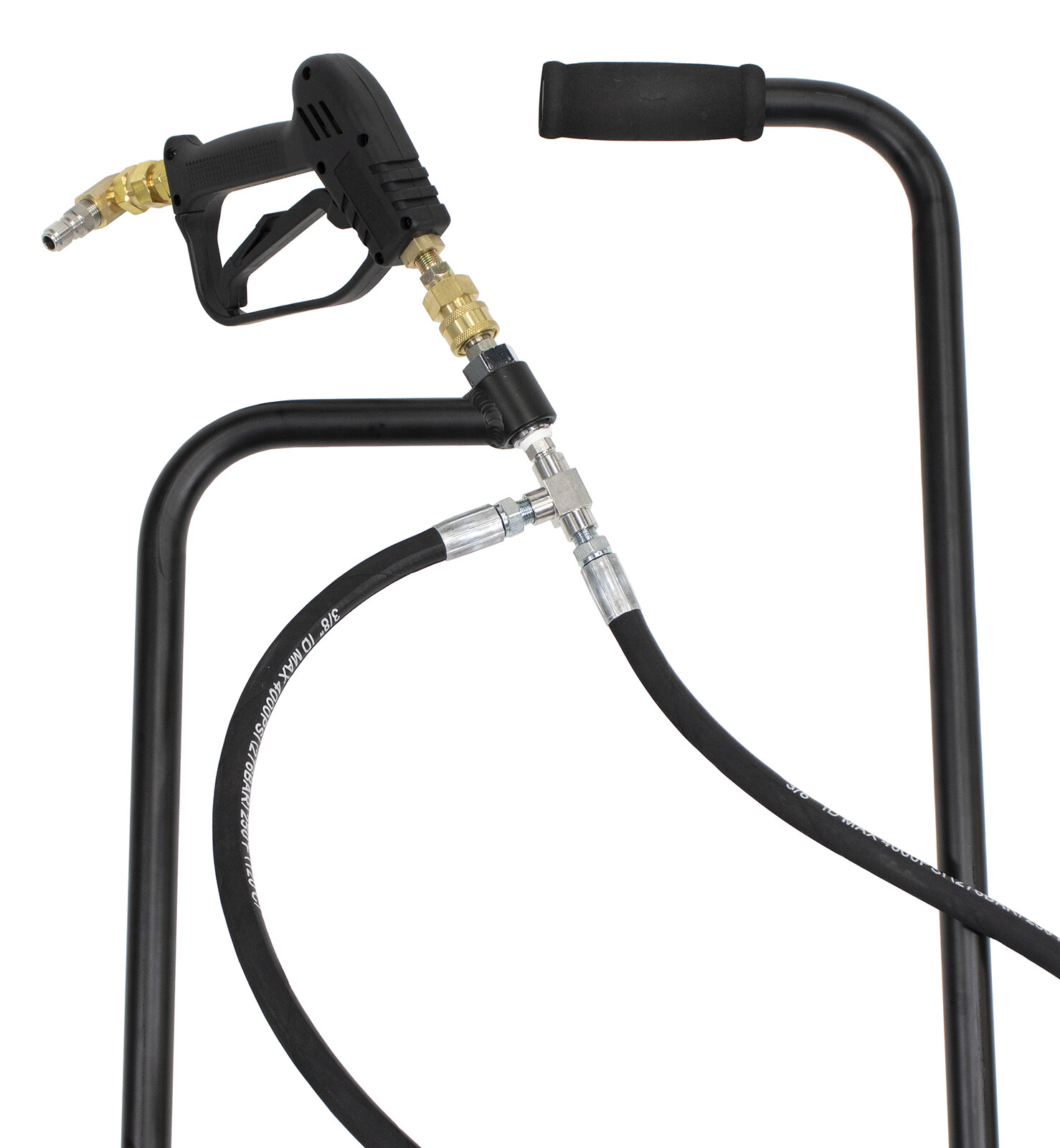 36" Flat Surface Cleaner Hot Cold Water Power Pressure Washer Concrete Driveway