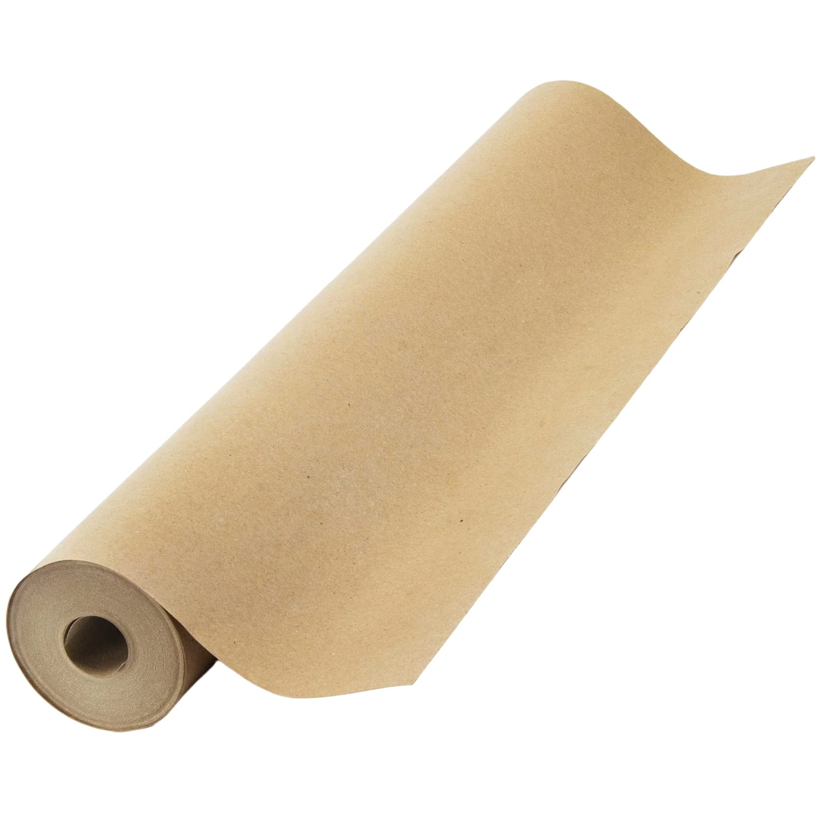 17.5" x 1200" Brown Kraft Paper Basis Thick Roll Packaging Shipping Wrapping