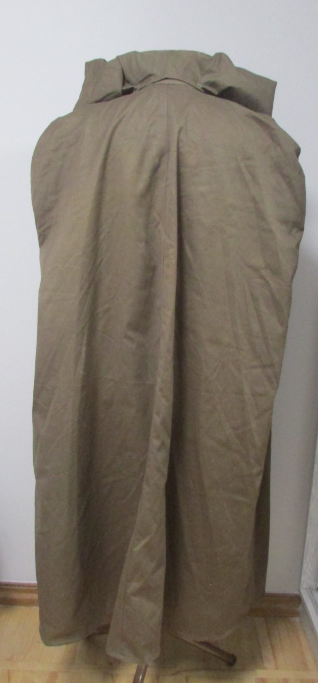 uniform USSR soviet Army officers raincoat cape military tent hunting fishing