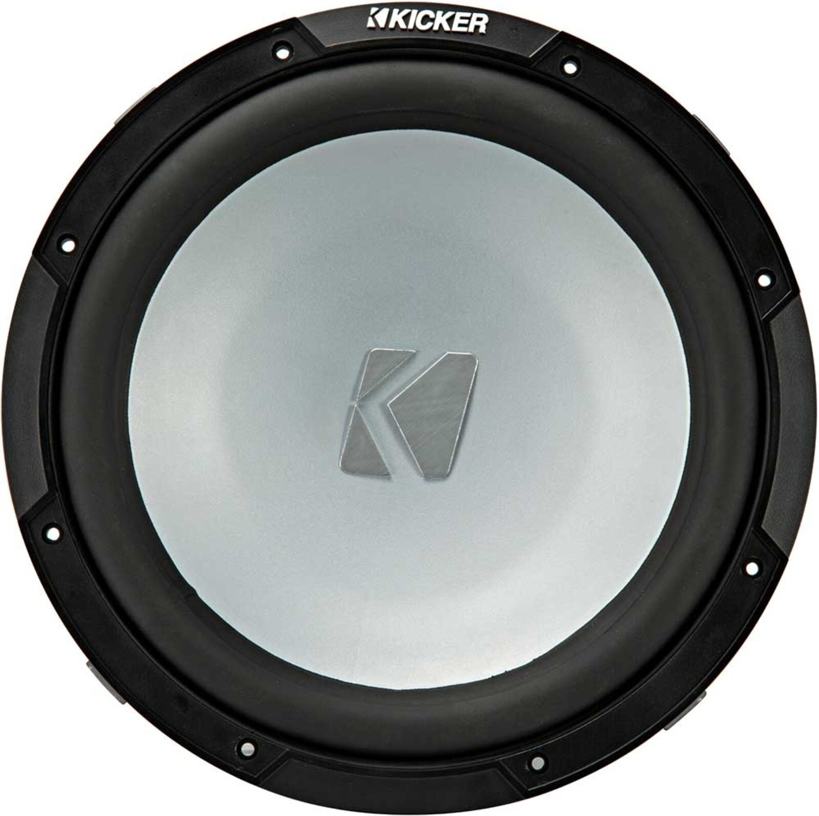 KICKER KMF102 MARINE/BOAT 10" FREEAIR SUBWOOFER SUB 2-OHM W/LED GRILLE WHITE
