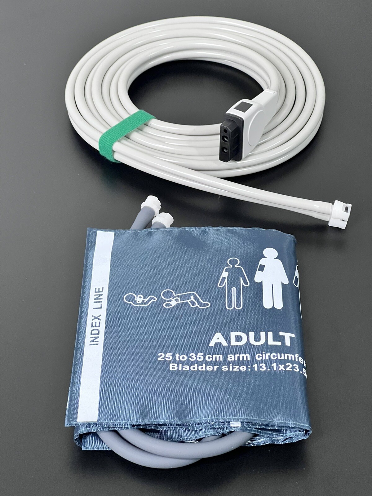 GE Dash 3000 NIBP Bundle - Air Hose & Cuff - Same Day Shipping