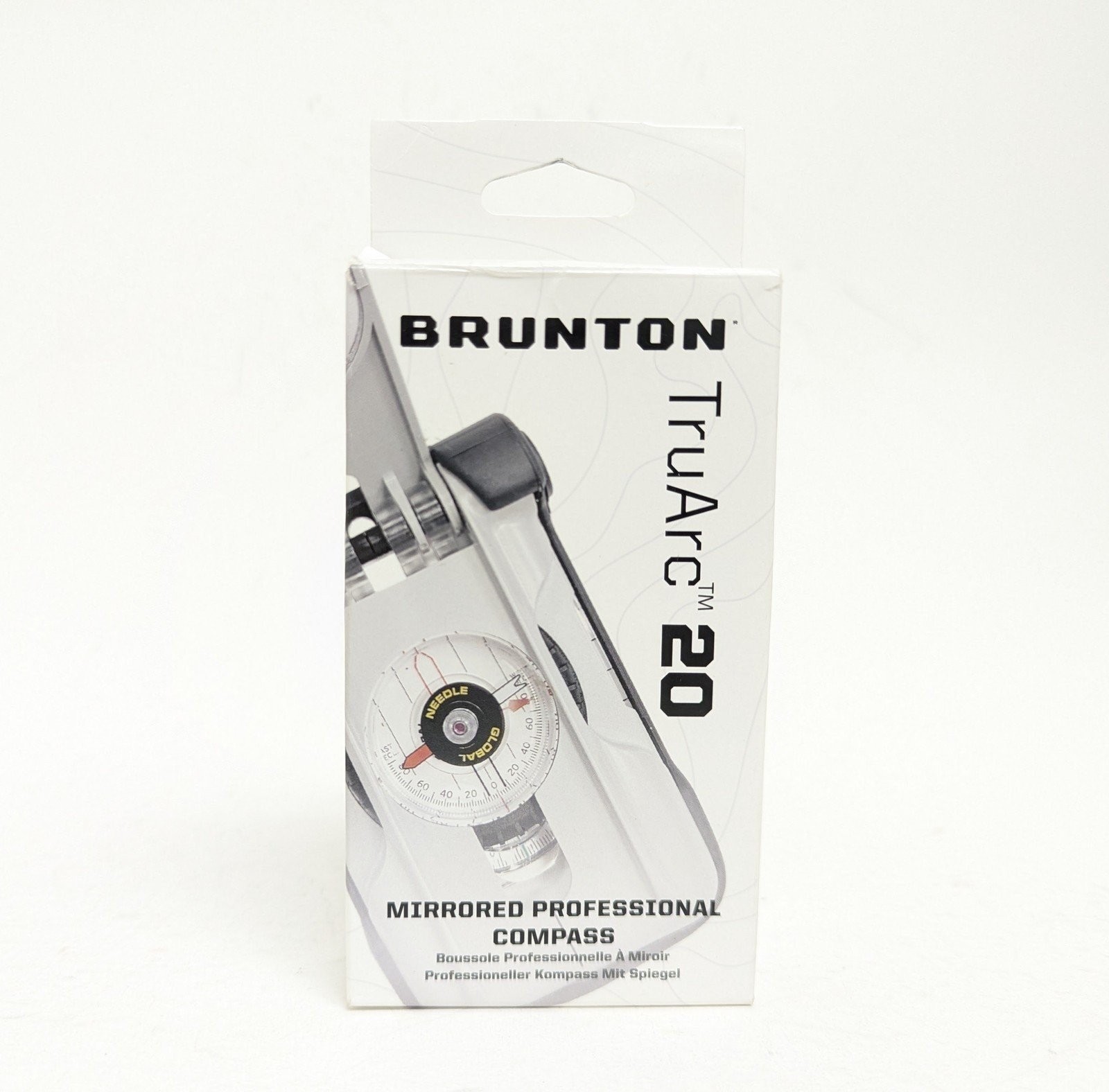 Brunton TruArc 20 Mirrored Professional Compass (F-TRUARC20)