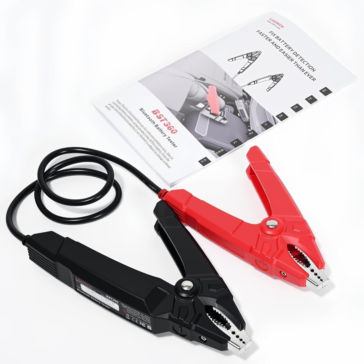 LAUNCH BST360 Car Bluetooth Battery Voltage Tester Automotive Cranking Charging*