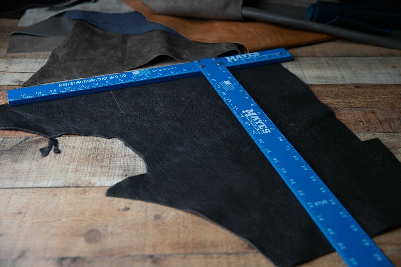 Premium Italian Cowhide Leather Scraps upholstery --- X Large Size Pieces 12"x18