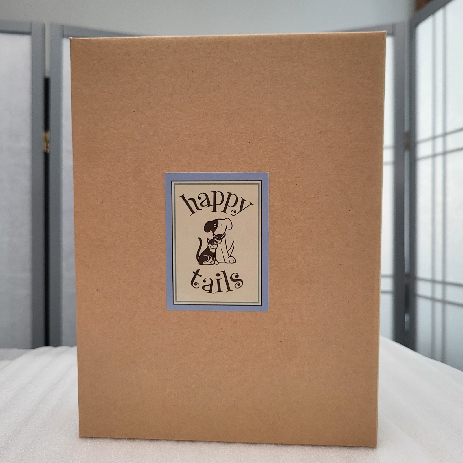 Dogs Metal Food Scoop with Hanging Decorative Reminder Plaque - Feed The Dog