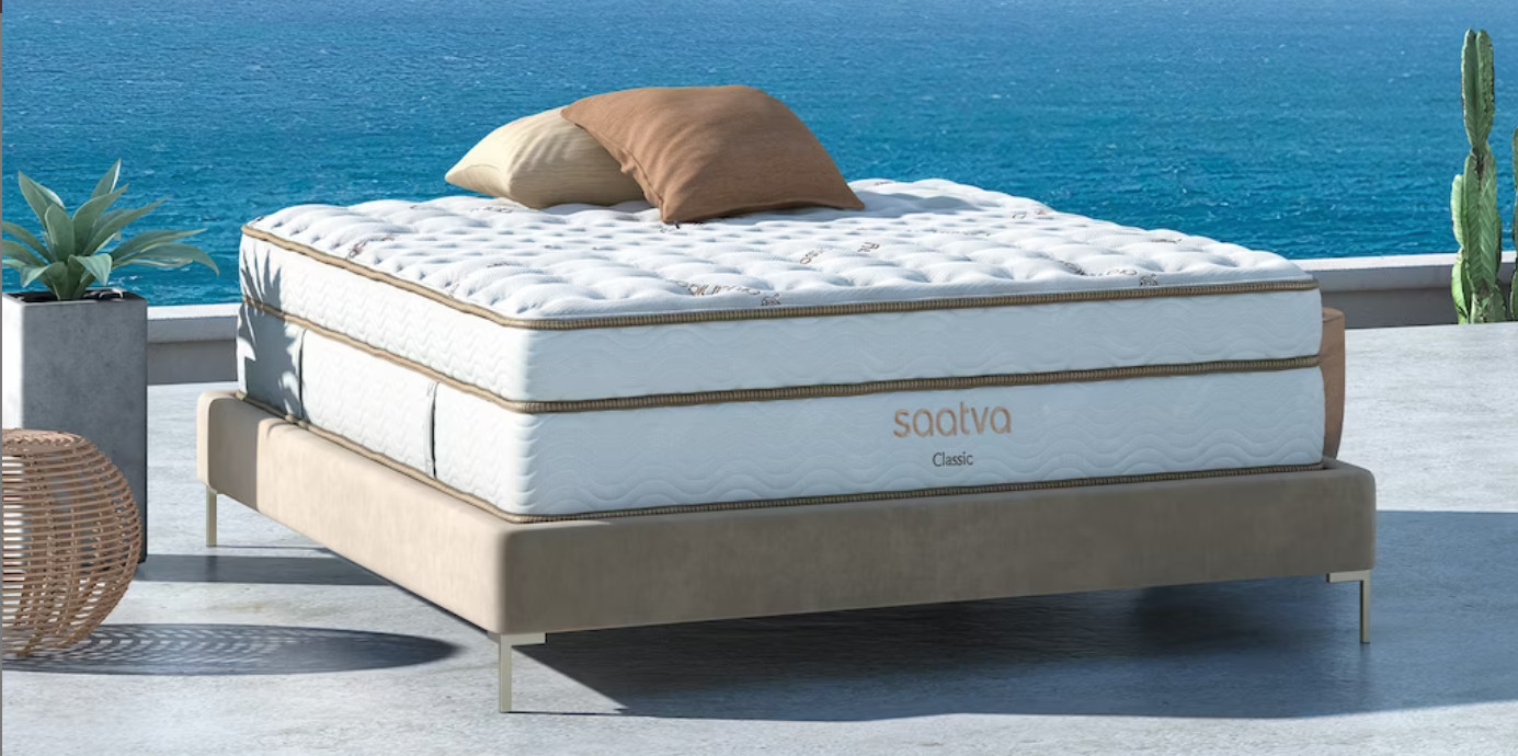 Saatva Classic Organic Cotton USA Made Mattress