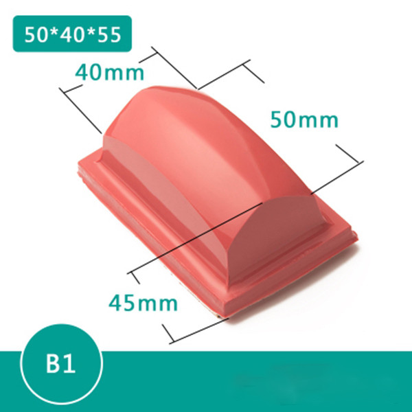 Pad Printing Rubber Head Soft Silicone Pad Tampo Printing Transferring Mouse B