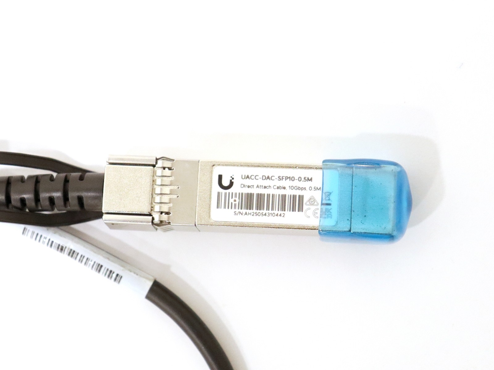 Ubiquiti UACC-DAC-SFP10-0.5M Direct Attach Cable 10Gbps 0.5m Black SFP to SFP
