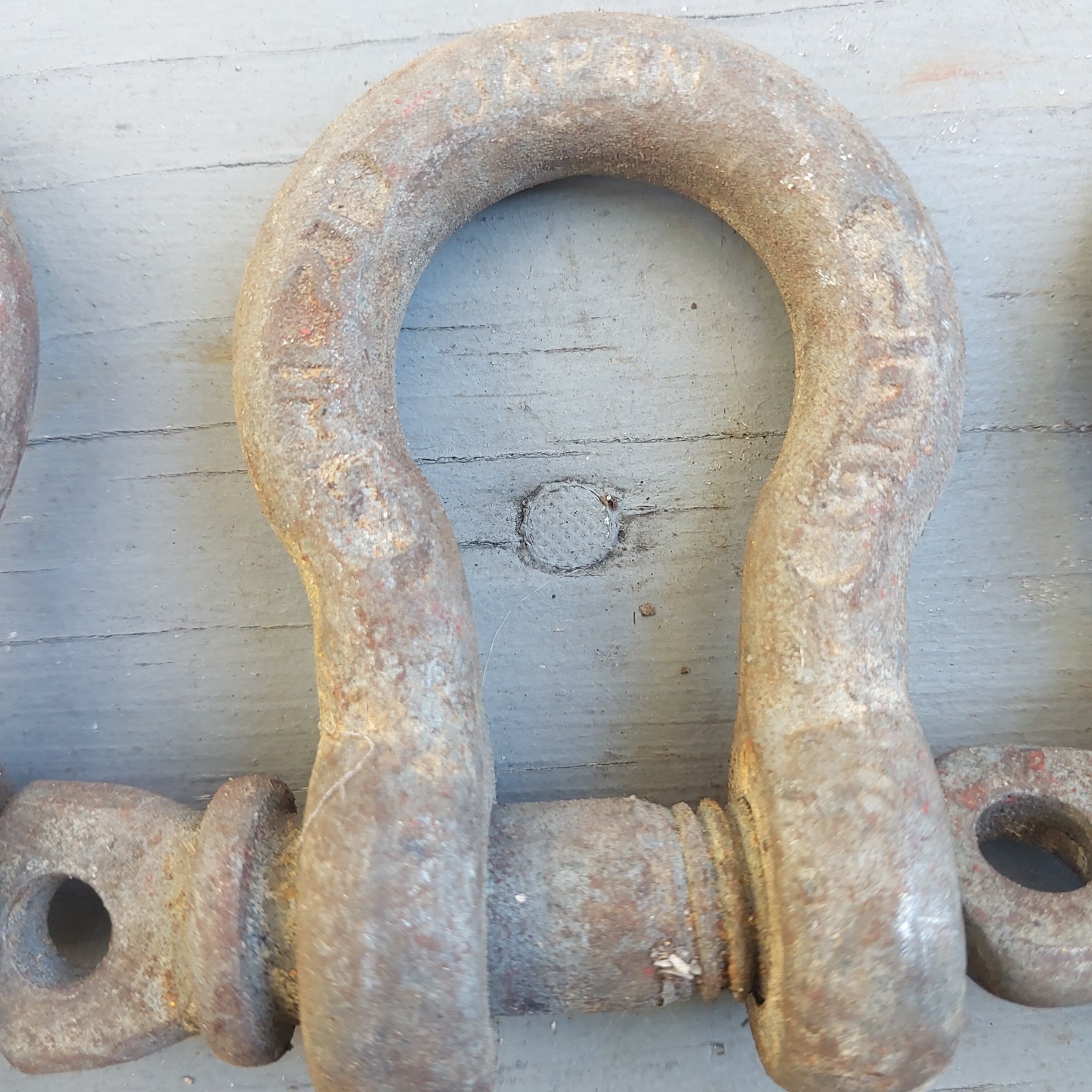 14 Screw Anchor Shackles Some Marked Japan Clevis U.S. NAVY SHIP SALVAGE