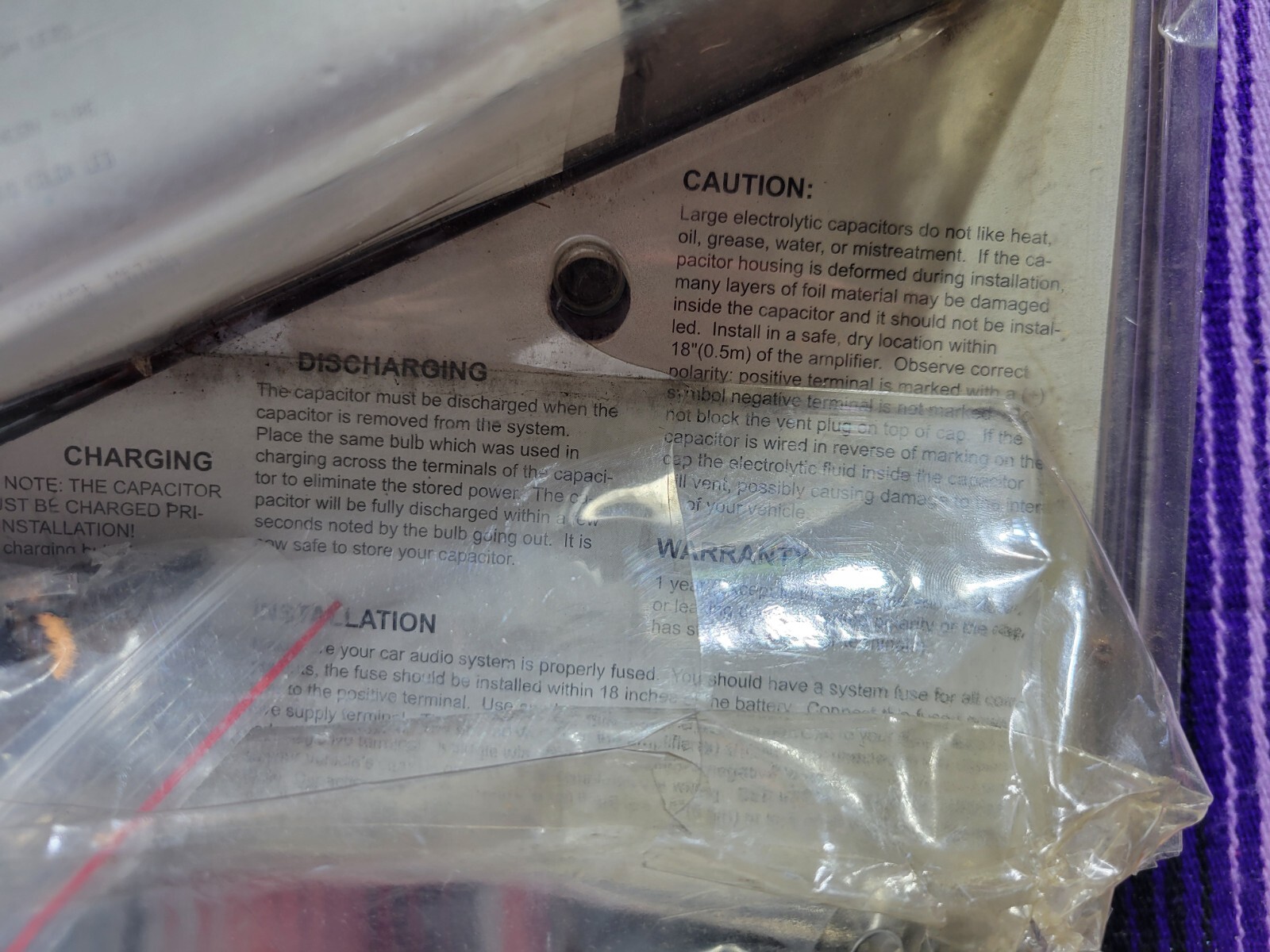 Kole Audio Power Acoustik 2.5 Farad Capacitor