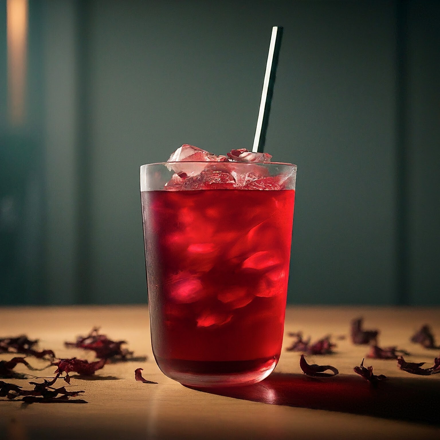 50 Hibiscus Tea Bags, Pure Hibiscus Tea, Caffeine Free, Prefect For Iced Tea