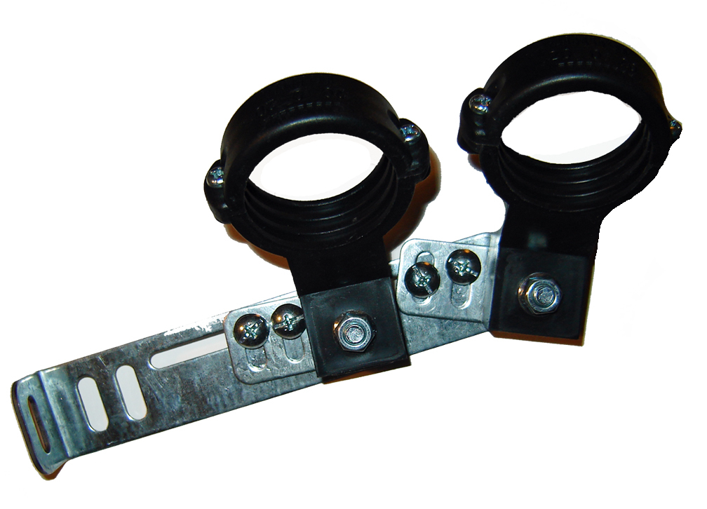 2 LNB ADD ON BRACKET HOLDERS MULTIPLE LNBFs to Offset FTA Ku Satellite Dish