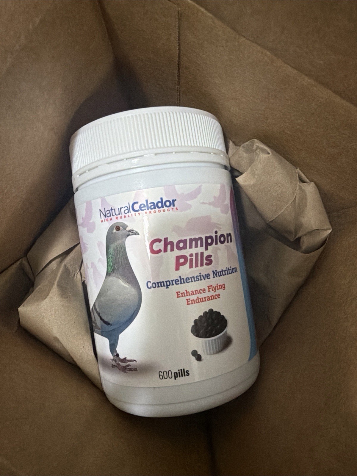 NaturalCelador Champion Pills for Birds 600 Tablets