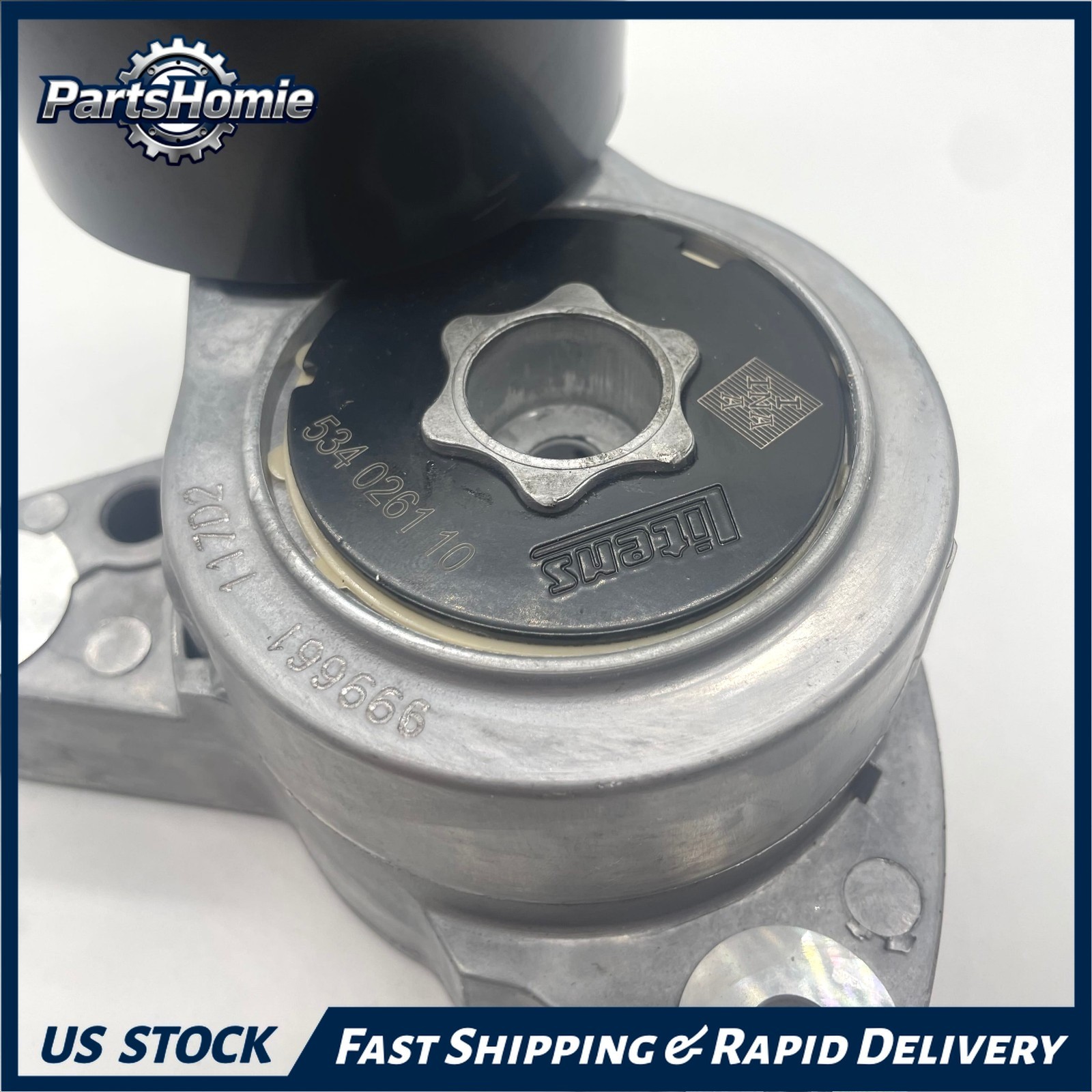 OEM Belt Tensioner 31170-PNA-023 for 2002-2012 Honda Acura Accord Civic CR-V RDX