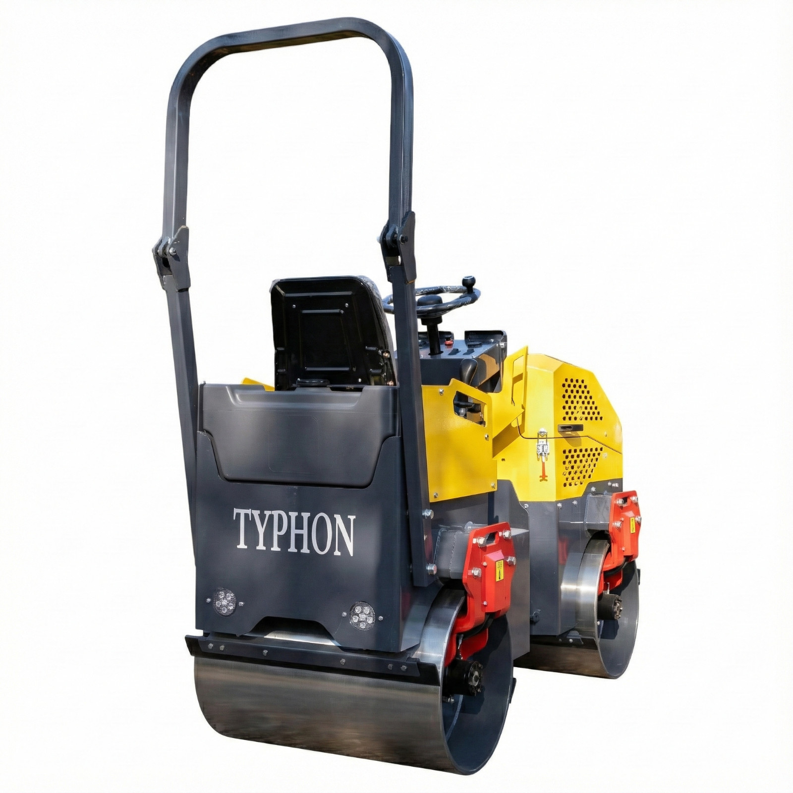 TYPHON FURY 20 Mini Road Roller 2Ton Hydraulic Oil Vibratory B&S 23hp USA engine