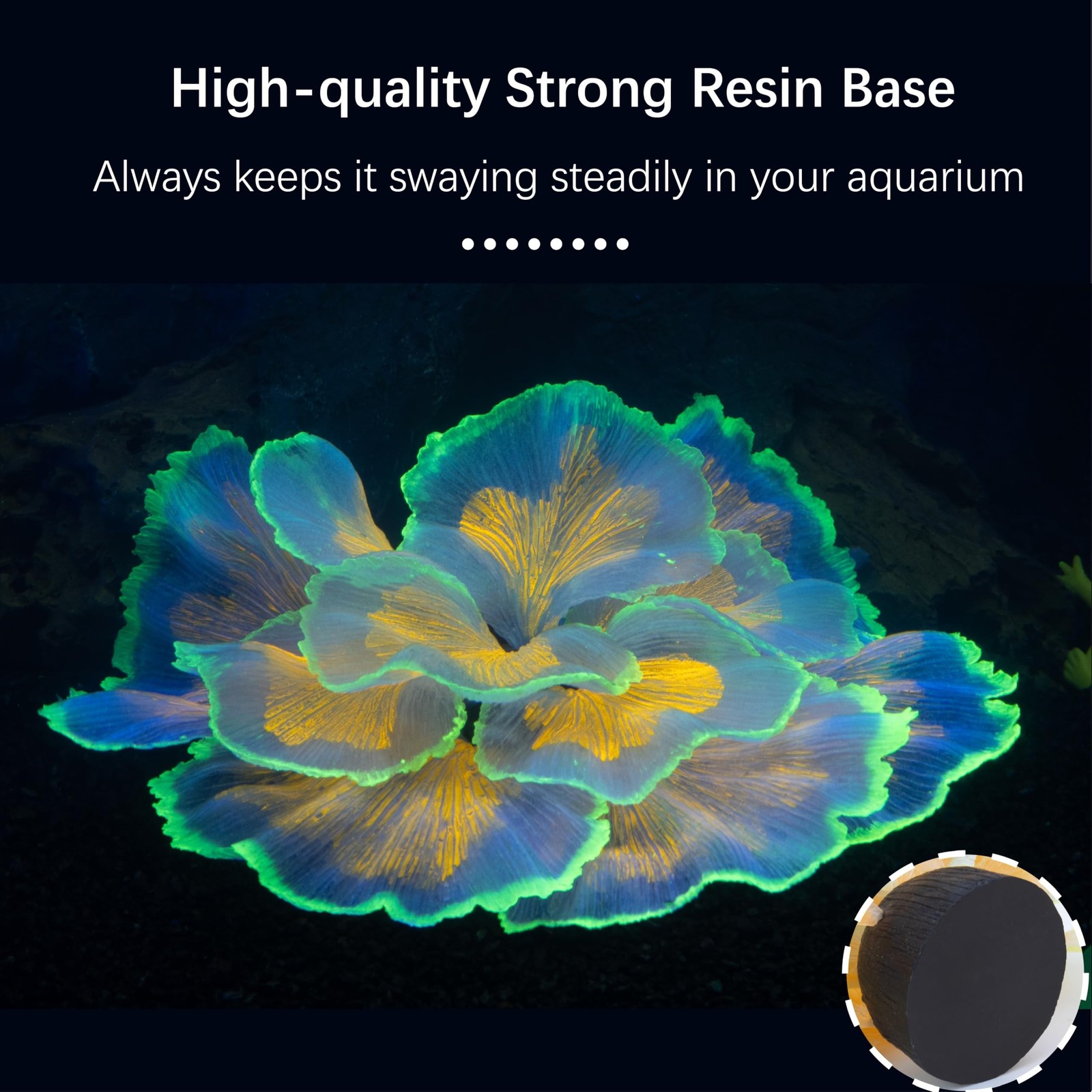 Fish Tank Decorations Glowing Flower Aquarium Decorations Aquatic Plants Bett...