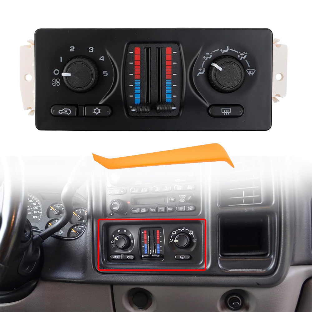 599-210XD AC Heater Climate Control Module For Chevrolet Silverado 2500 10370033