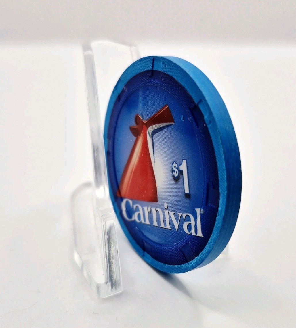 Carnival Cruise Line $1 Casino Chip CG295276