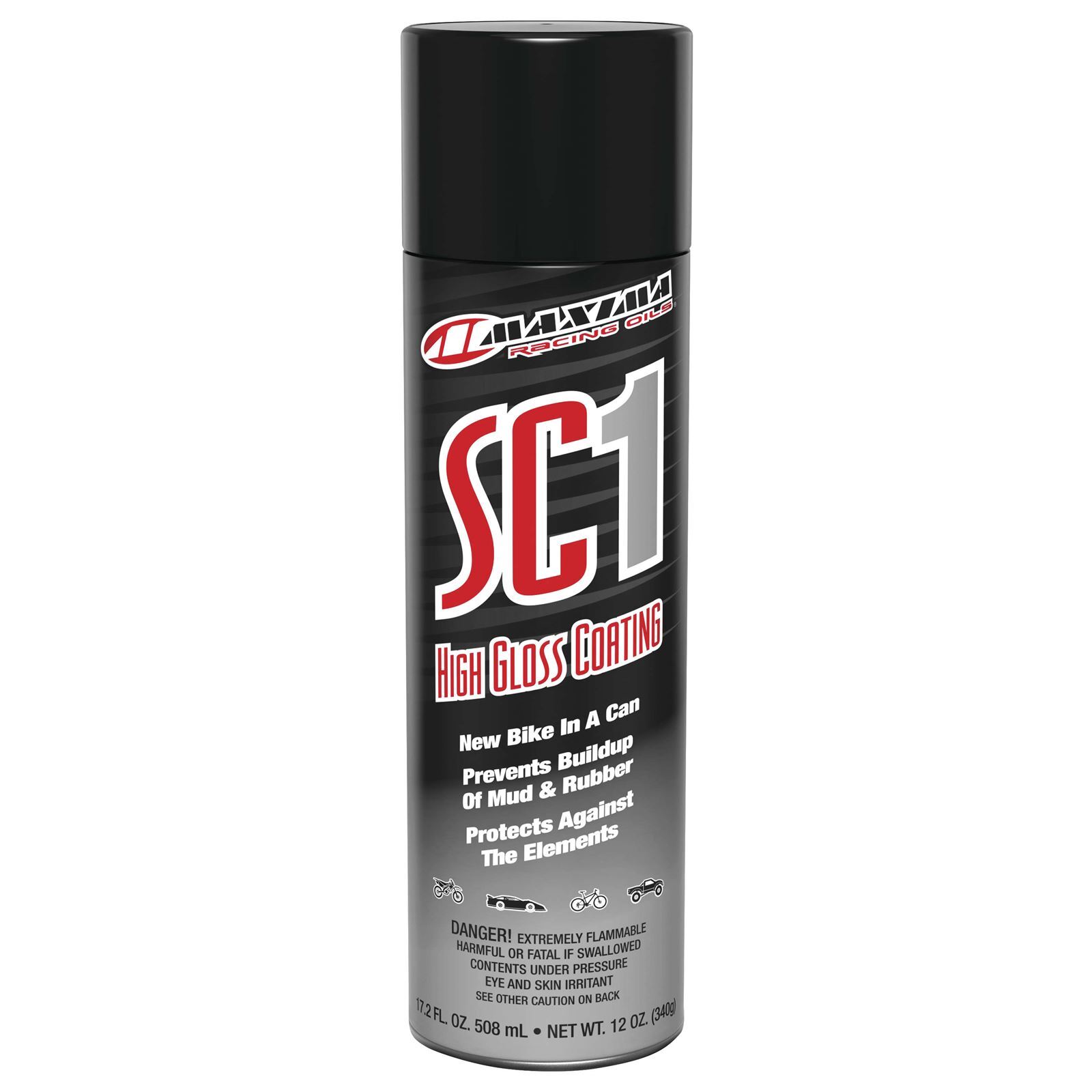 Maxima High Gloss SC1 Clear Coat Silicone Spray 12oz 78920