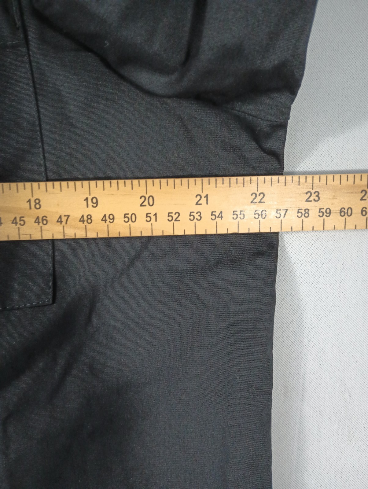 Adar NEW Unisex Large Black Doctor Nurse Multiple Pockets Consultation Coat