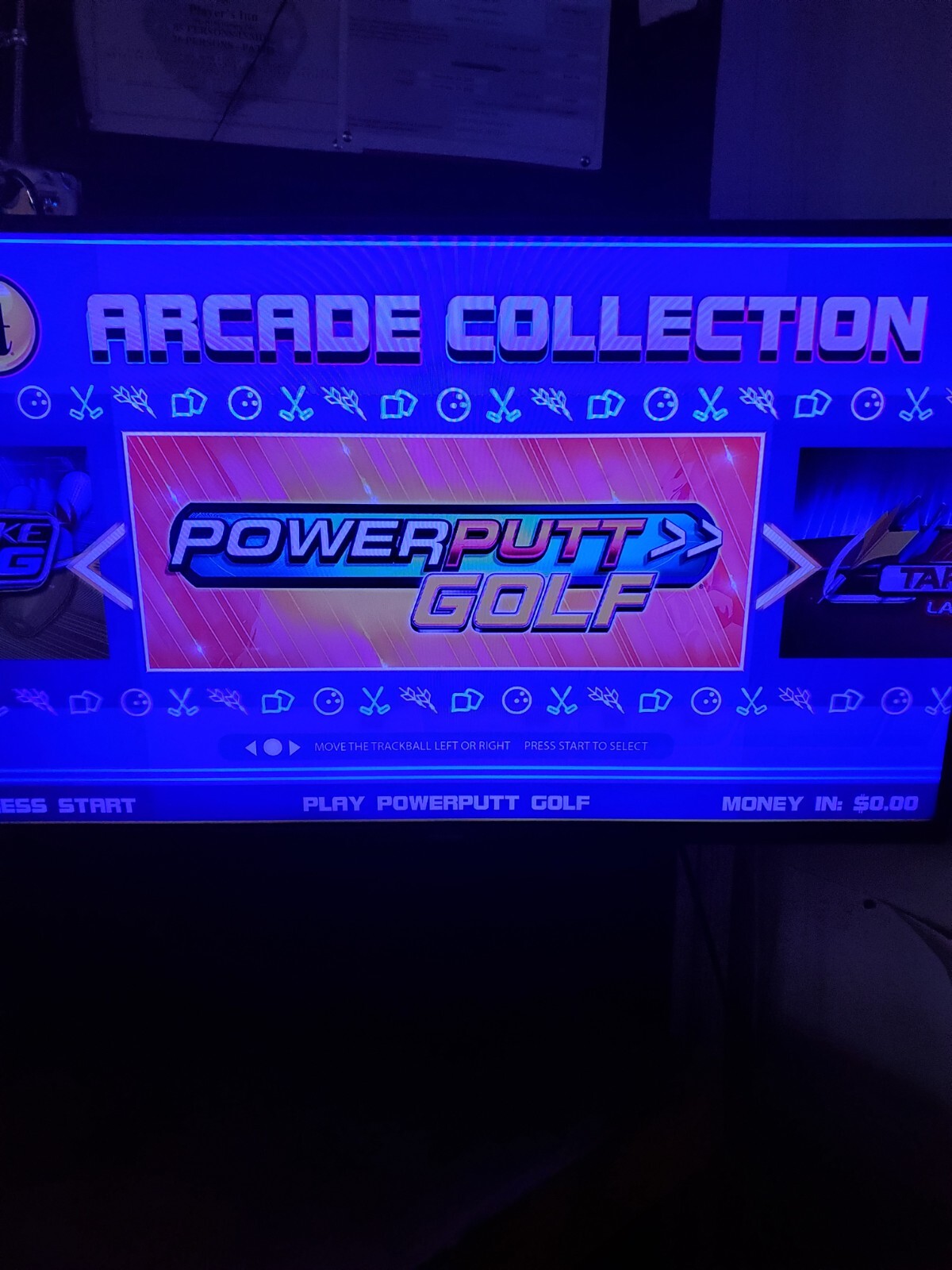 1 IT ARCADE COLLECTIONS SILVER STRIKE BOWLING POWER PUTT BAGS PLAYS ALL 3 Read