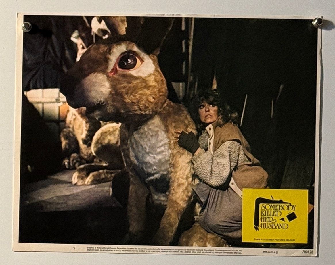 Somebody Killed Her Husband Lobby Card 11x14 1978 Vintage Movie  Photo