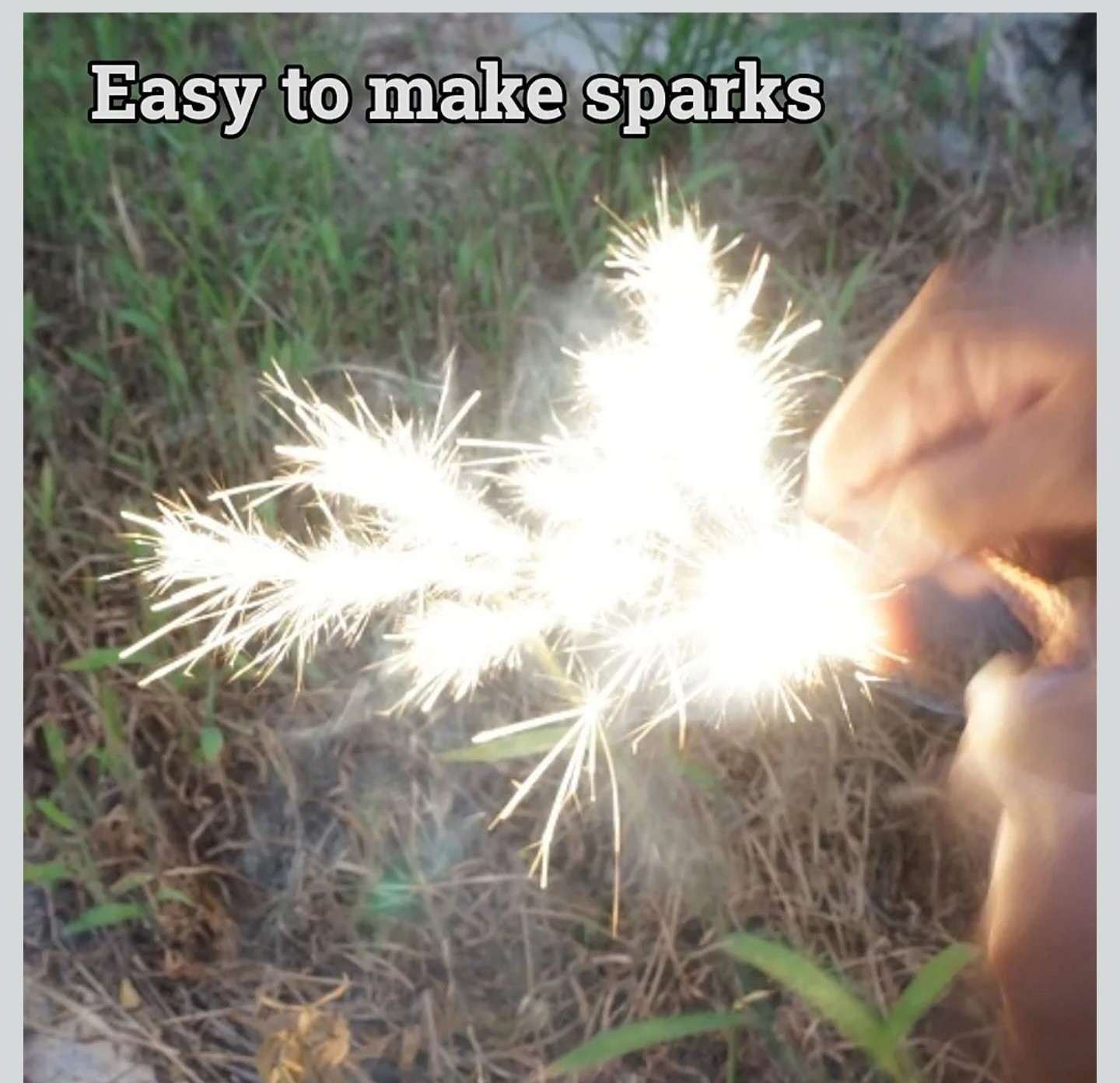 10 PCS 3/8 X 4 Fire Starter Rod Magnesium Rod Ferrocerium Flint Premium Lighter