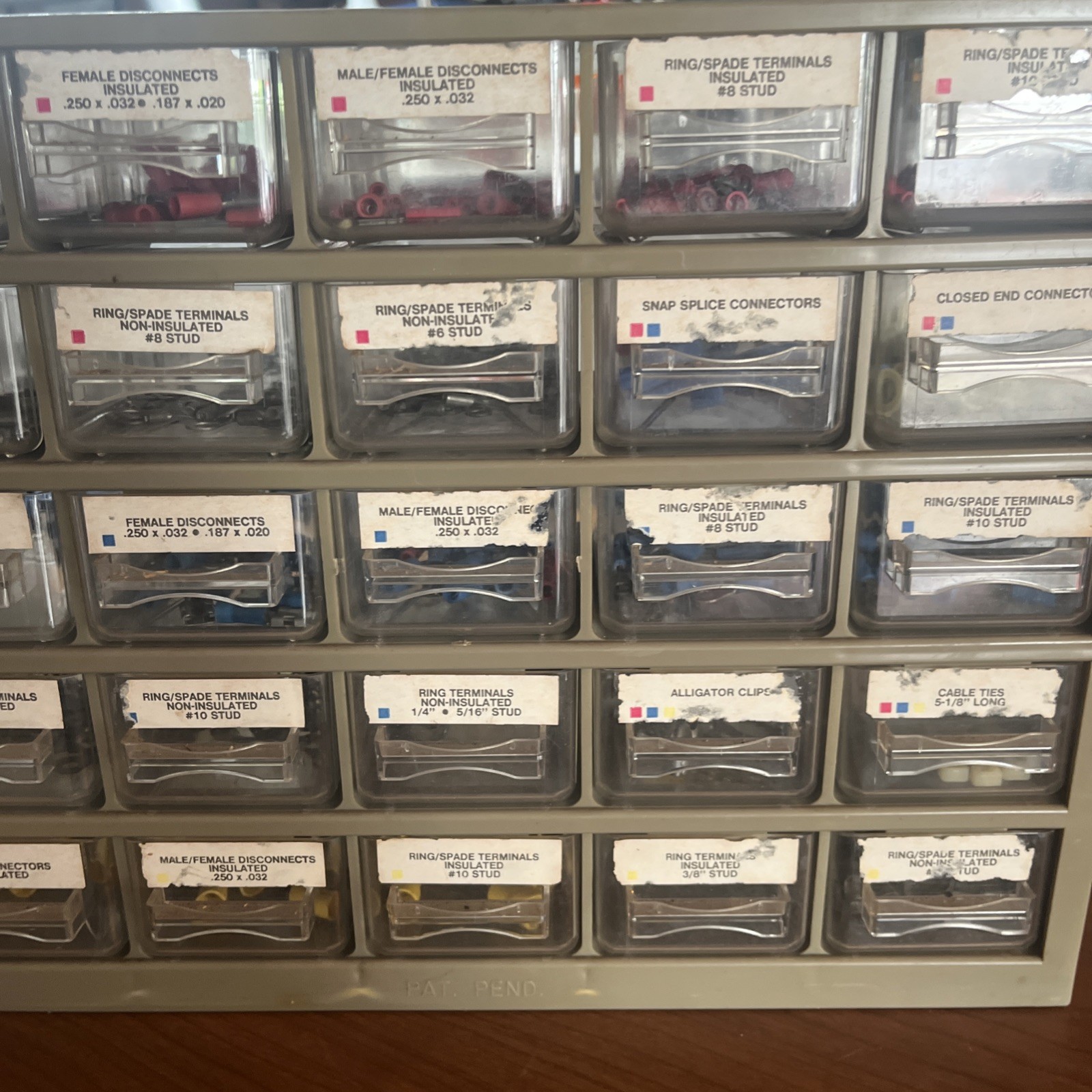 Vintage 1978 D.R.I. Industries Eden Prairie MN Electronics Parts Bin Lot Orignal