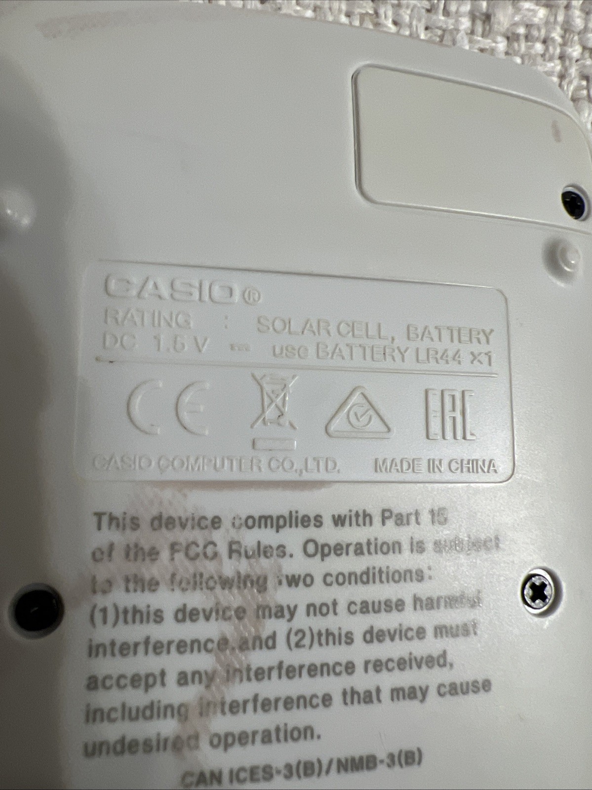 Casio FX-991EX Classwiz No Cover (Works)