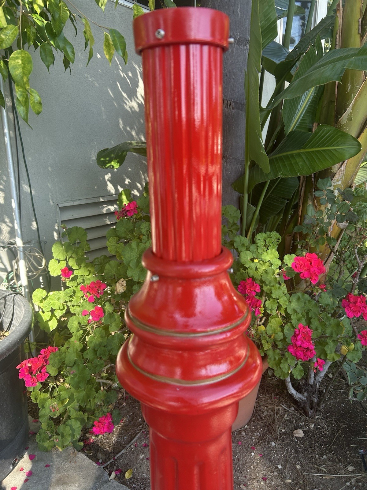 Gamewell Post Pedestal for mounting Fire Alarm Callbox