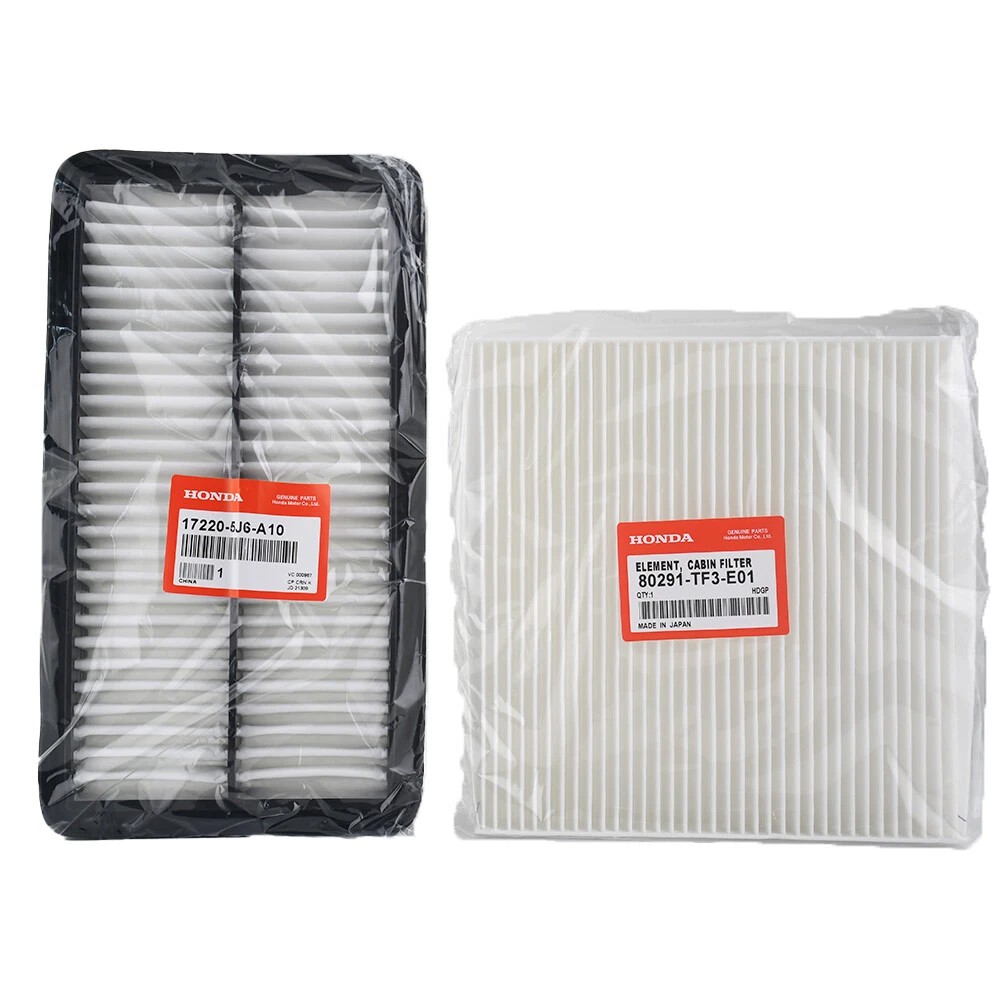 2 Pack Genuine Honda Air & Cabin Filter Kit for 2018-2023 Odyssey (5J6/TF3)