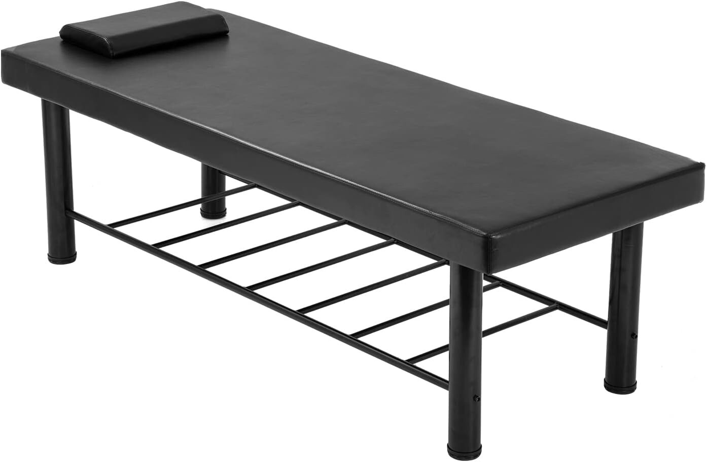 Heavy Duty Massage Bed Salon Table with Memory Foam for Physical Therapy, Black