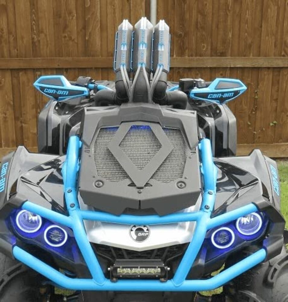 SYA Warrior Riser Snorkel Kit for Can Am Outlander XMR 2013-2023 ATV Models