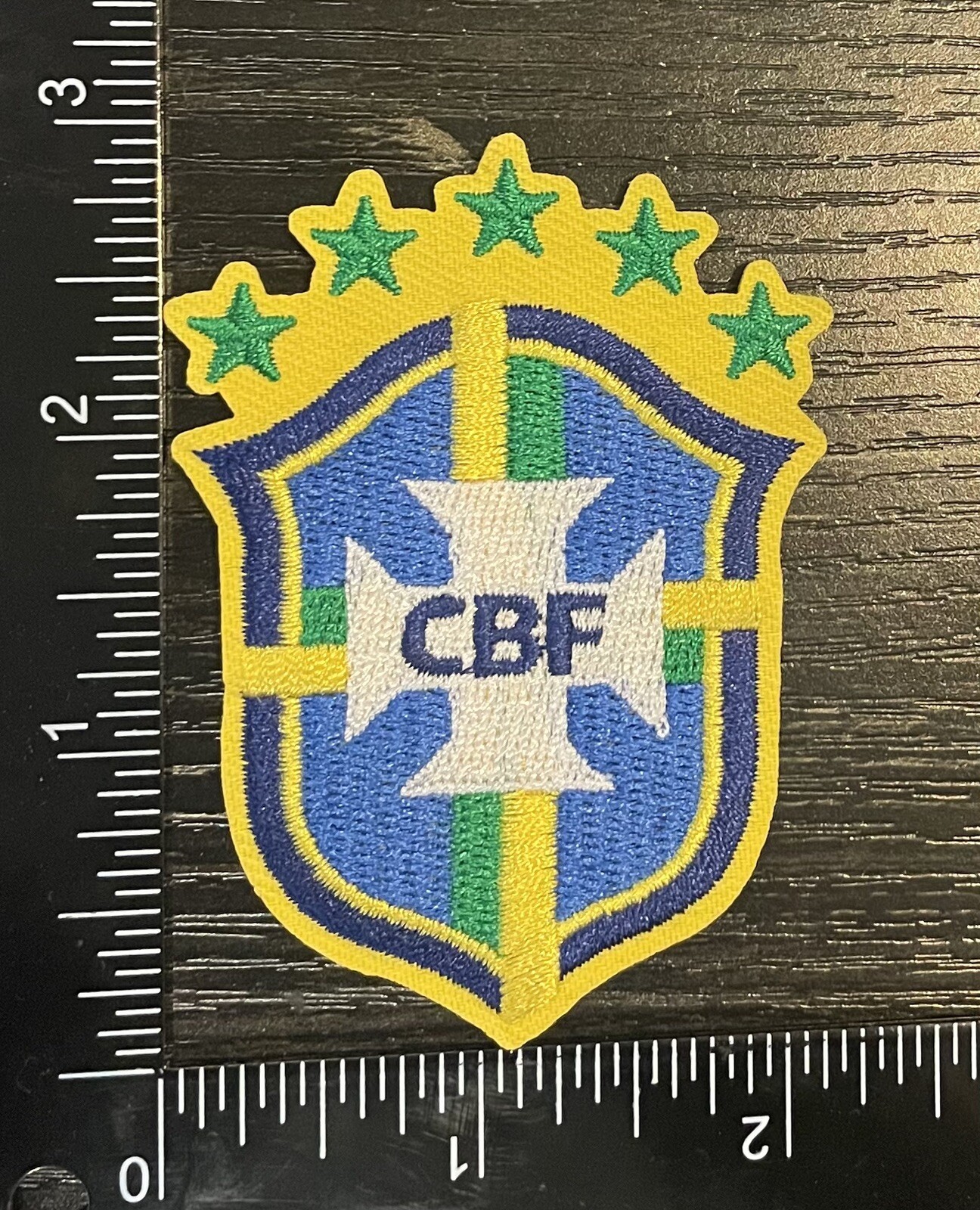 BRAZIL BRAZILIAN NATIONAL SELECT FOOTBALL TEAM IRON ON PATCH SOCCER