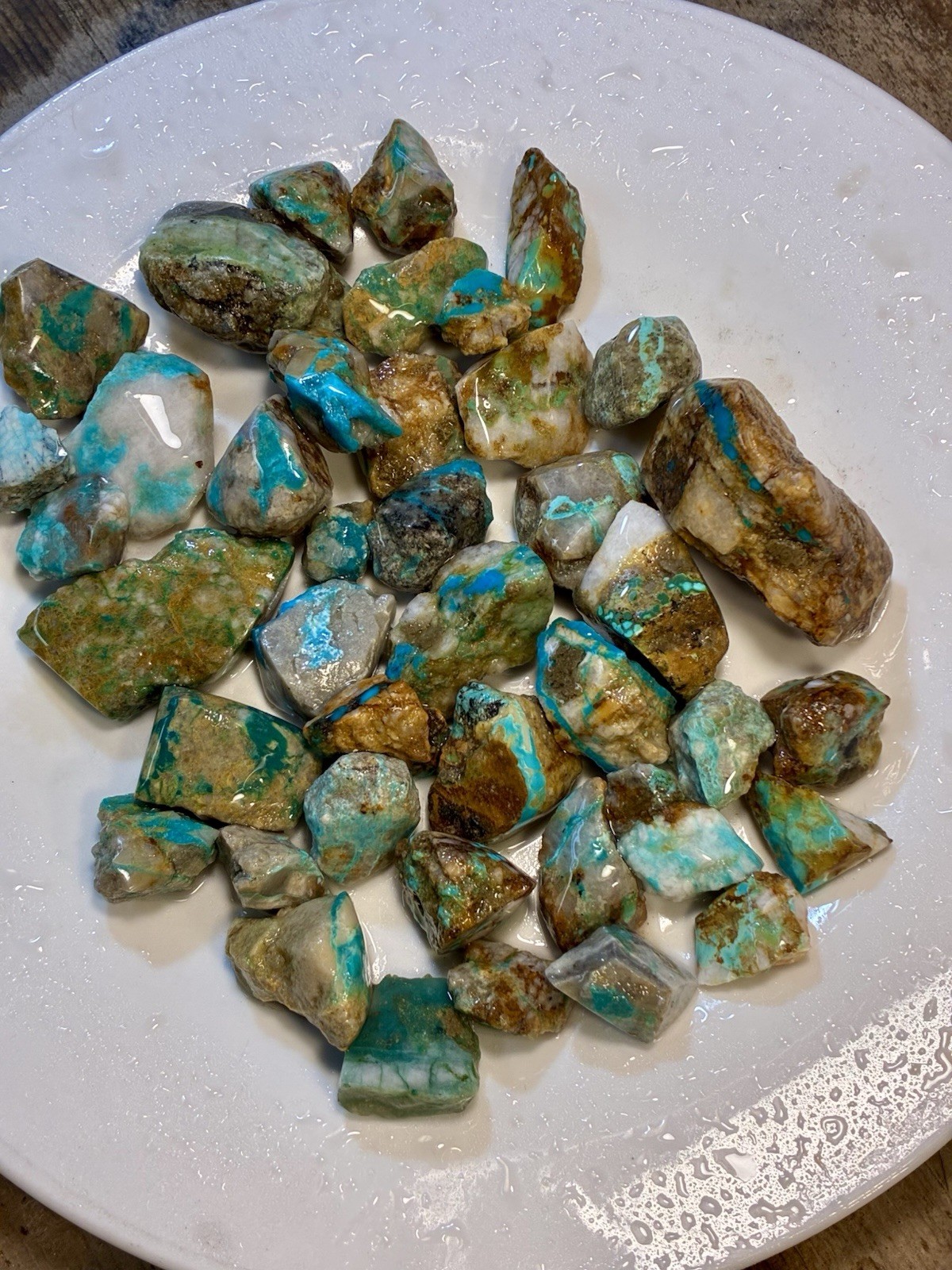 1 Lb of Skinny Turquoise Mountain Nugs! Now Available Again! ￼