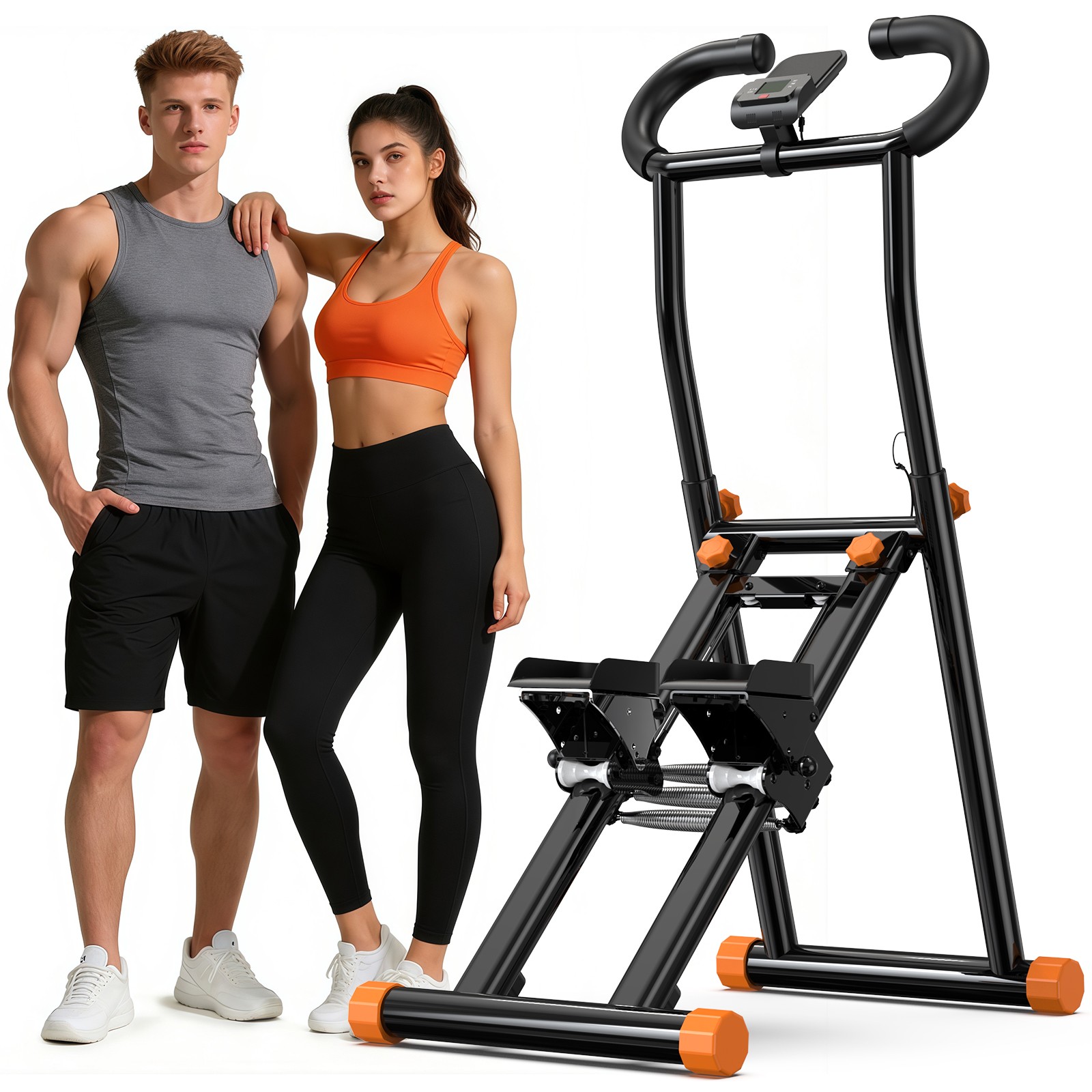 Vertical Climber Stair Stepper Machine For Home Gym Exercise Climbing Machine