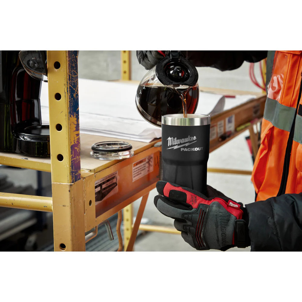 Milwaukee MWE-48-82-8392B PACKOUT 20oz Tumbler - Black
