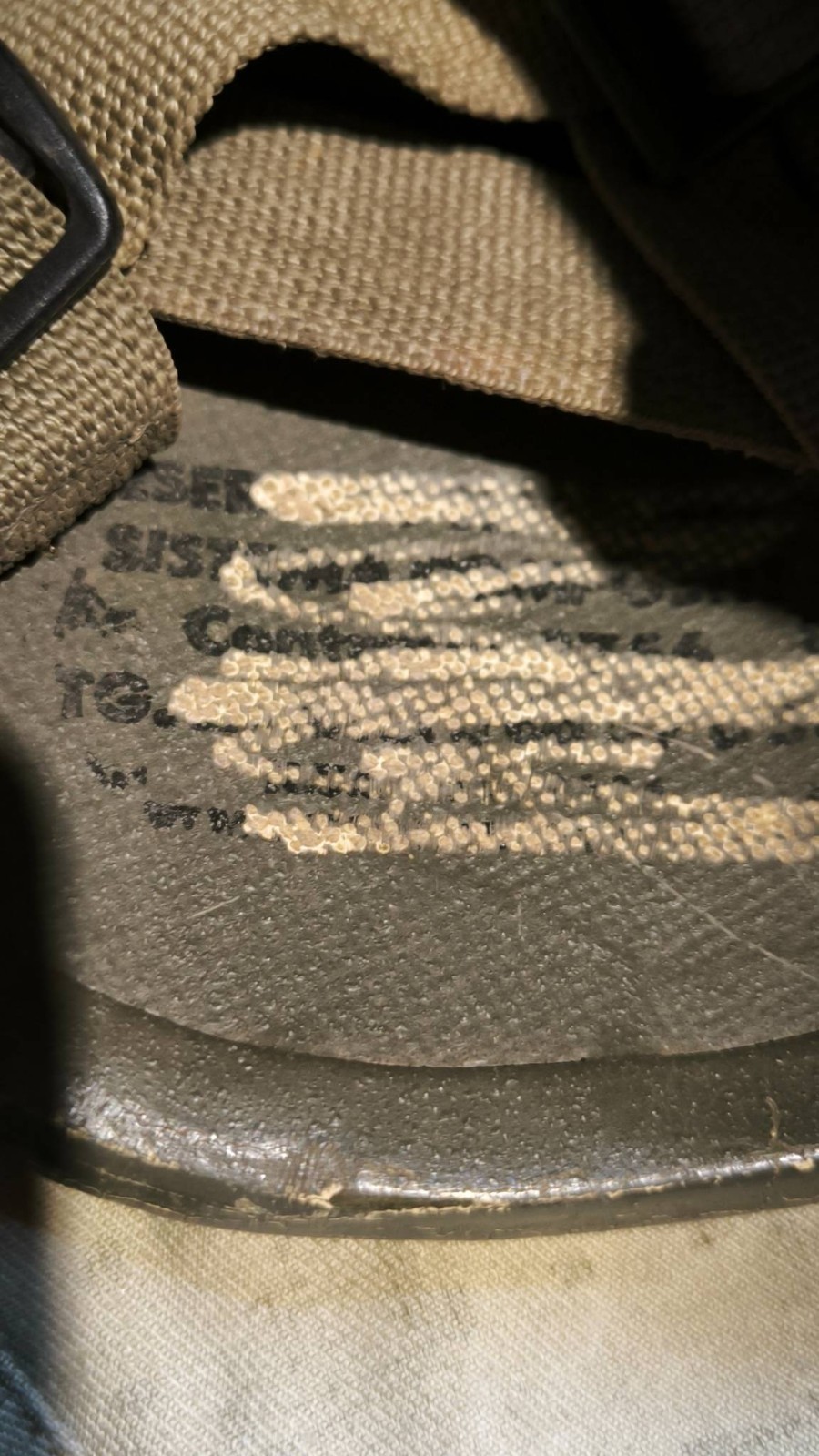 Original helmet of a Russian soldier. Donetsk region, Ukraine