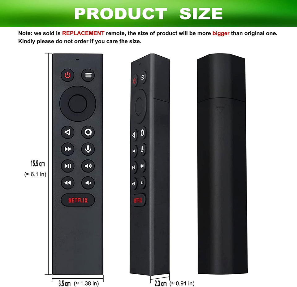P3700 Replacement Voice Remote Control Fit for Nvidia Shield Android Tv Pro An