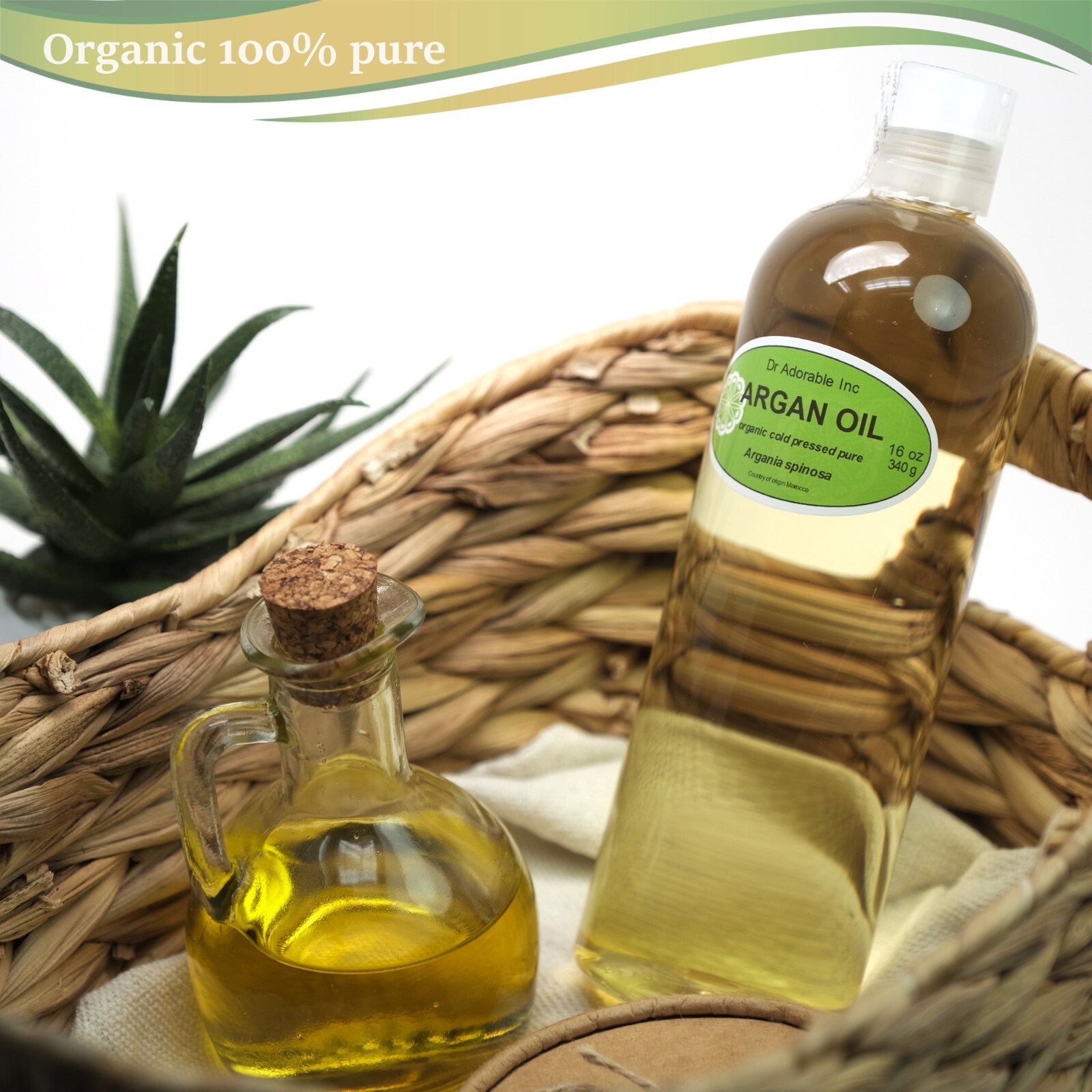 100% Pure ARGAN OIL Organic Moroccan Argan For Face Hair Body Nails Skin Care