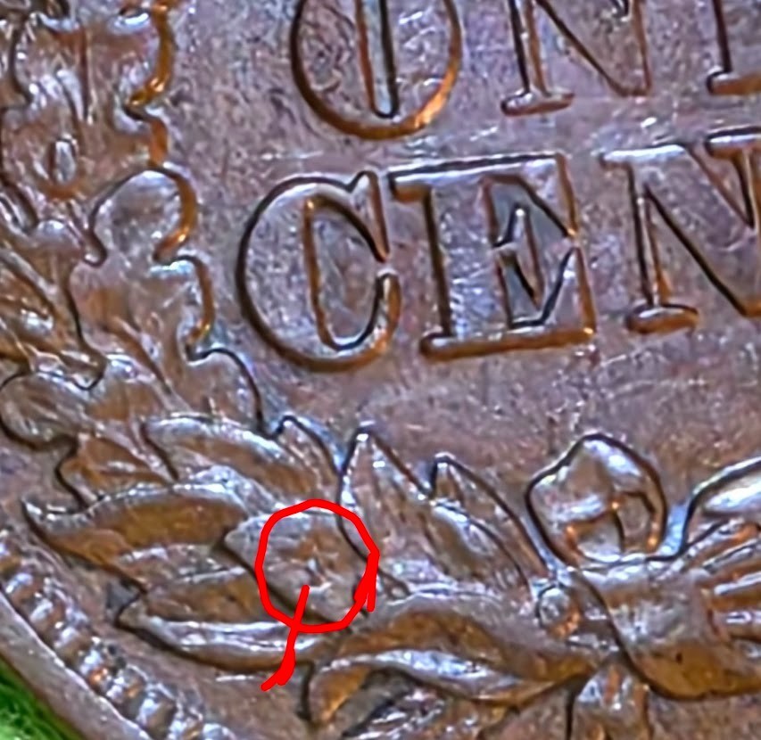 MAJOR ERROR 1864 -L BRONZE INDIAN HEAD PENNY SNOW-14 RPD FANTASTIC COIN!!!