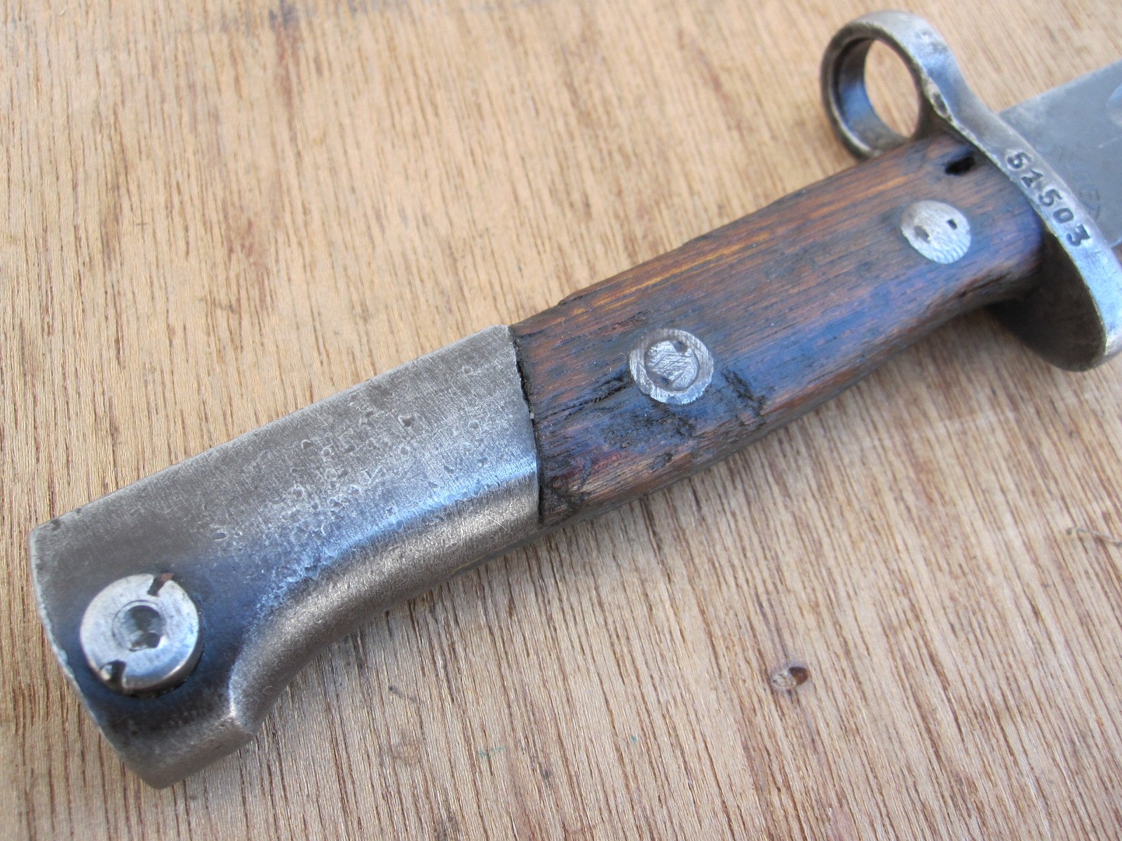 Yugoslavian K98 Mauser Bayonet PREDUZEĆE 44 Model 1948 M48 with Scabbard, Used